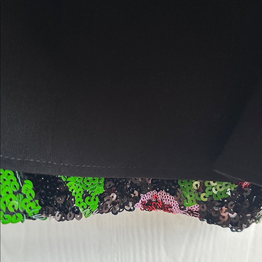 Lilly Pulitzer Black Dress with Green Sequin Detail - Picture 5 of 7